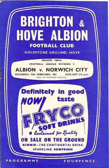 Brighton & Hove Albion FC v Norwich City FC